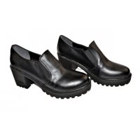 Дамски ежедневни обувки в черно , снимка 1 - Дамски ежедневни обувки - 43985787