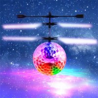 Игра за забавление Whirly Ball, Инфрачервена светеща летяща топка, снимка 3 - Електрически играчки - 38895160