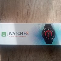 Часовник Smart Watch F8 мъжки модел с гумена каишка, снимка 1 - Смарт гривни - 43681949