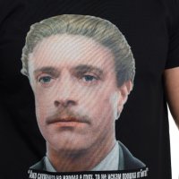 Нова мъжка тениска с дигитален печат на Революционера Васил Левски, България, снимка 2 - Тениски - 28933547