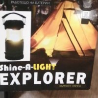 Нови сгъваеми фенери подходящи за туризъм,къмпингуване на палатка,градина, снимка 4 - Къмпинг осветление - 43546023