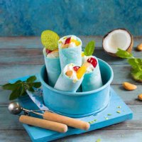Суха смес за СИН Тайландски сладолед * Сладолед на прах ИТАЛИАНСКИ КАРАМЕЛ* (1300г / 4-5 L Мляко), снимка 6 - Други - 34035107