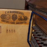 Много старо и запазено пиано C.H.BORNKESSEL , снимка 8 - Пиана - 26707892