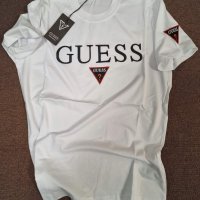 Мъжка бяла тениска  Guess  код VL37H, снимка 1 - Тениски - 43638627