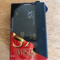 JVC SX 30 SX30 VHS-C Компактна Видеокасета  нова, снимка 4 - Чанти, стативи, аксесоари - 38804639