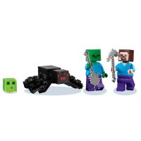 Kонструктор LEGO® Minecraft 21166 - Изоставената мина / 248 части, снимка 3 - Конструктори - 43283456