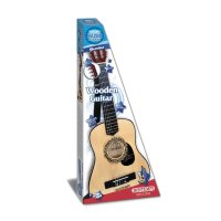 Bontempi - Класическа дървена китара, 75см 21 7530, снимка 1 - Музикални играчки - 43763290