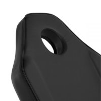 Фиксирана кушетка Sillon 180 х 60/85 х 68 см - бяла/черна, снимка 8 - Кушетки - 40652813