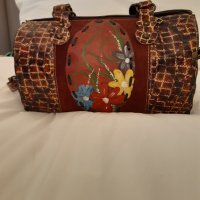 Бутикова дизайнерска чанта от естествена кожа-намаление , снимка 4 - Чанти - 38089377
