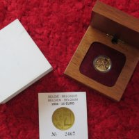 25 евро юбилейна Златна монета Олимпийски игри 2008, снимка 1 - Нумизматика и бонистика - 34972602