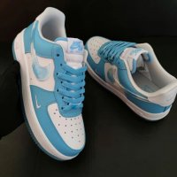 Nike Air Force 1 Nail Art Нови Оригинални Обувки Маратонки Размер 39 Кецове Номер 24.5см Дамски Сини, снимка 2 - Маратонки - 38843928