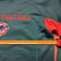 NFL Miami Dolphins - спортно горнище суичър с качулка, снимка 7 - Спортни дрехи, екипи - 43352542