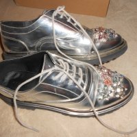 Дамски обувки ASOS - MAYFLOWER  Embellished Flat Shoes, снимка 13 - Дамски елегантни обувки - 26638206