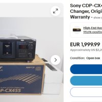 Sony CDChanger CDP-CX235 MEGA Storage, снимка 12 - Декове - 43528766