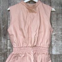 Нов бебешко розов кокетен елегантен кожен топ розова блуза кожена , снимка 4 - Корсети, бюстиета, топове - 40364402