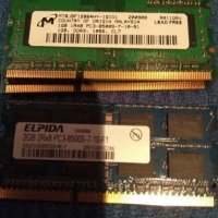 Рам памет за лаптоп RAM DDR DDR2 DDR3, снимка 6 - Части за лаптопи - 27695348