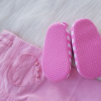 Дънки блузка и буйки за бебе 6 месеца , снимка 9 - Комплекти за бебе - 35292988