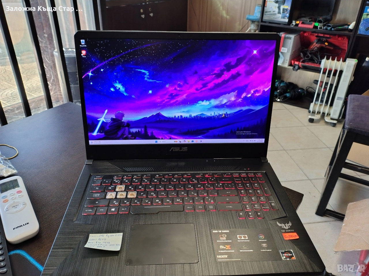 Asus FX705D TUF Gaming , снимка 1