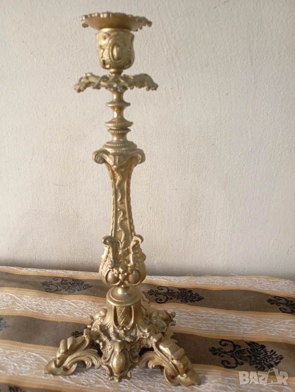 Бароков свещник, снимка 1