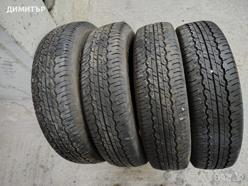 4бр.всесезонни гуми DUNLOP 195 80 15 DOT23 цена за брой, снимка 1