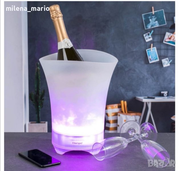 Парти кофа за лед *led светлини*Bluetooth , снимка 1