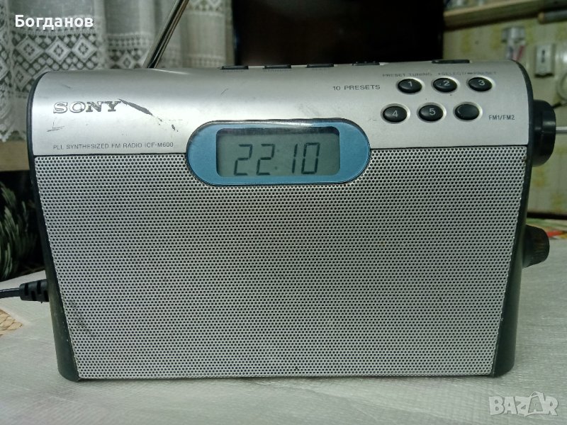 РАДИО SONY ICF-M600 SYNTHESIZED FM RADIO, снимка 1