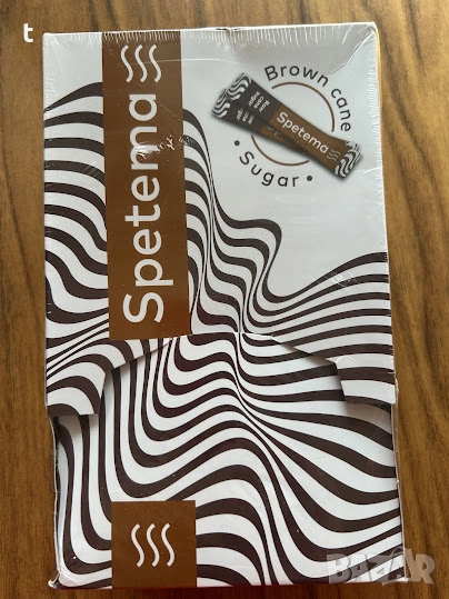 Кафява захар СПЕТЕМА 150 бр/кутия 3.5гр., снимка 1