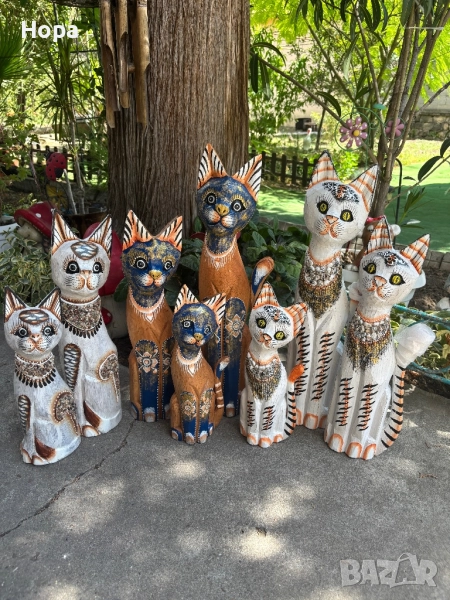 Котки от дърво 60см, 80см, 100см. , снимка 1