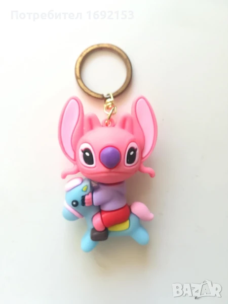 Ключодържател Ейнджъл кара колело, снимка 1