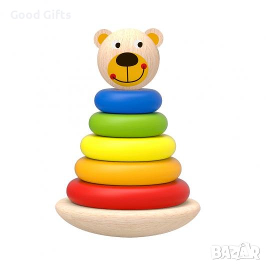 ДЪРВЕНИ БЕБЕШКИ РИНГОВЕ С МЕЧЕ, снимка 1