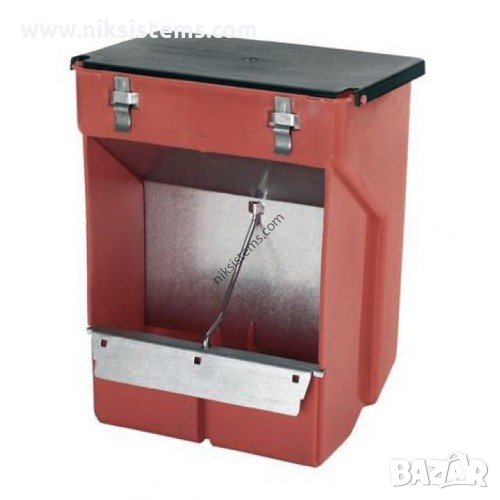 Хранилкa за Зайци за Фураж автоматична двойна - пластмасова - Арт. №: 74105, снимка 1