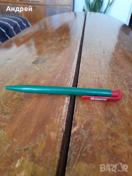 Стар химикал,химикалка Castrol, снимка 1