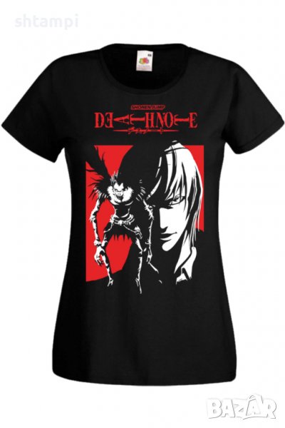 Дамска тениска Death Note Shonen Jump,Анимация,игра,Празник,Повод., снимка 1