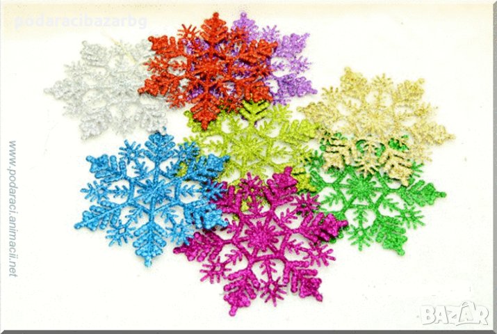 БЛЕСТЯЩИ СНЕЖИНКИ  , снимка 1