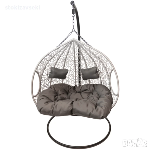 Висяща двойна люлка – кресло, модел 1144F, снимка 1