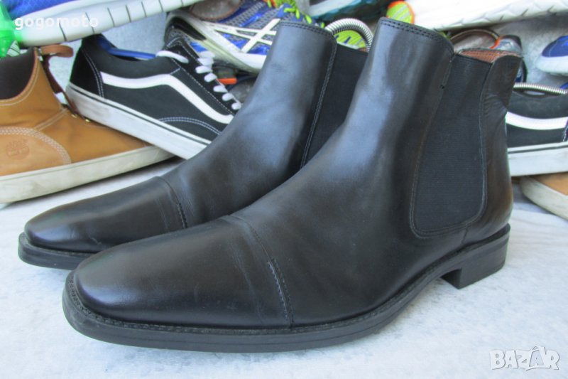 КАТО НОВИ ДЕНДИ бизнес боти MARC® original,100% висококачествена естествена кожа,HAND MADE, 44 - 45, снимка 1