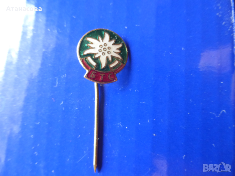 Значка Еделвайс БТС емайл, снимка 1