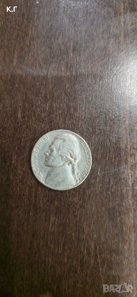5 цента (0,05 щатски долара). , снимка 1