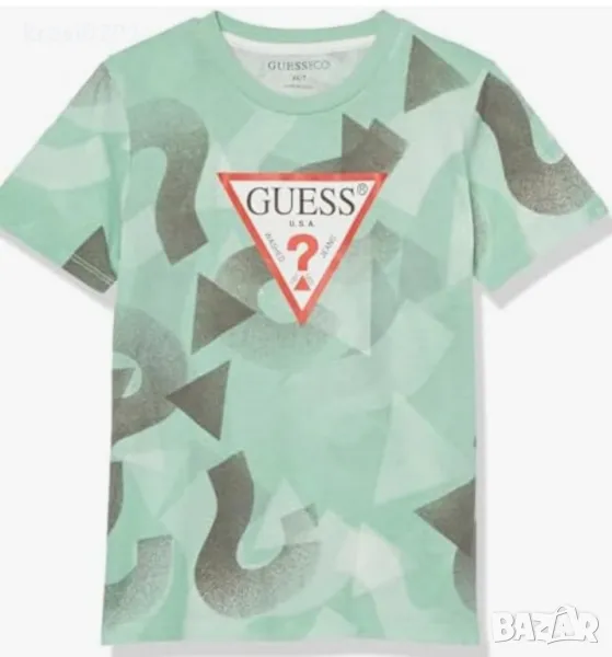 Оригинална тениска на Guess! С/М, 18 год., снимка 1