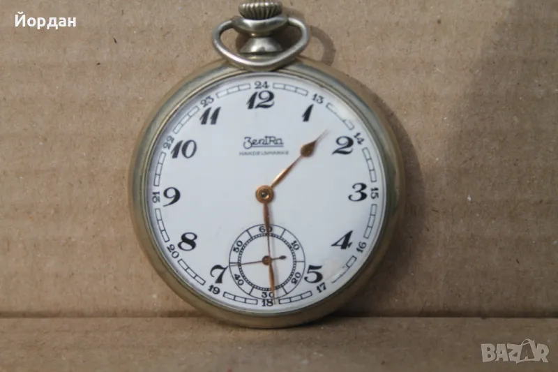 Швейцарски джобен часовник ''Zentra'', снимка 1