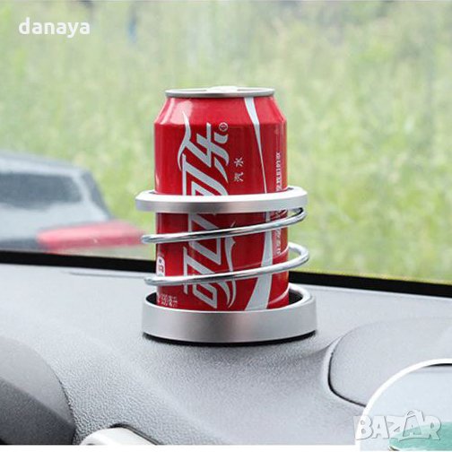 1171 Универсална поставка за чаша за кола спирала стойка за бутилка кен, снимка 1