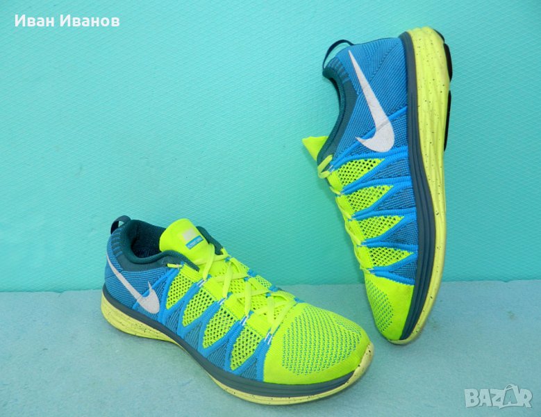 маратонки Nike Flyknit Lunar 2 Volt  номер 45, снимка 1
