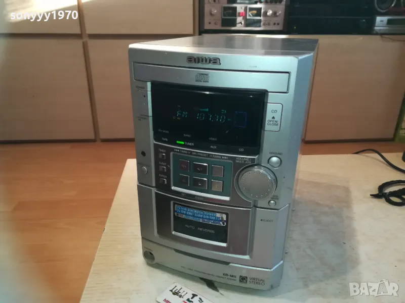 AIWA XR-M11K CD/TAPE/TUNER/AUX 2210241832, снимка 1