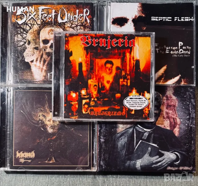 Six Feet Under - Septic Flesh - Brujeria - Behemoth , снимка 1