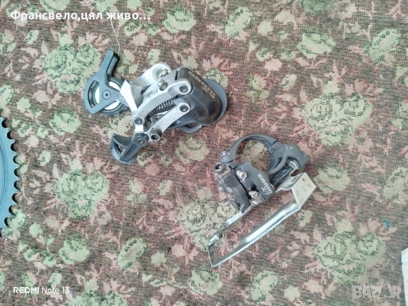 Сет 27 скорости за велосипед колело sram , снимка 1