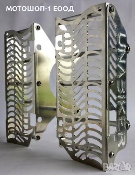 UNABIKER Гардове за радиатори със шини за кросови мотори Yamaha,KTM, снимка 1