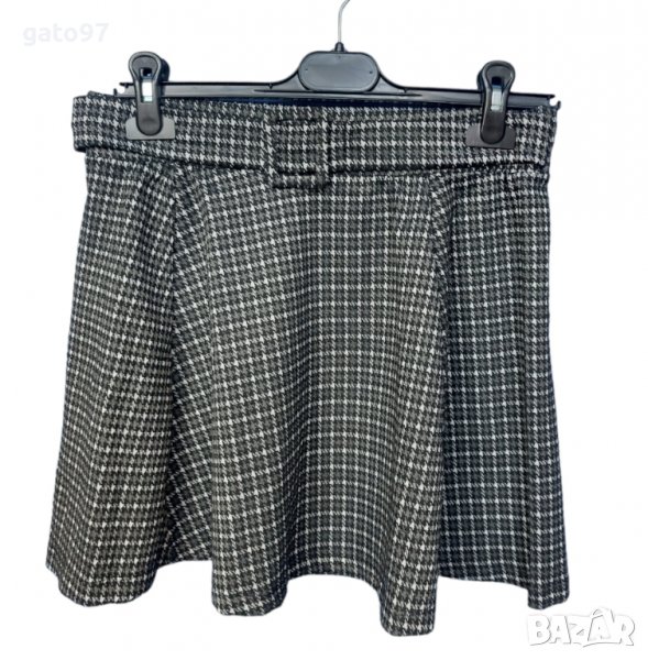 Сива карирана пола, снимка 1