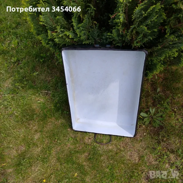 Голяма емайлирана тава. , снимка 1