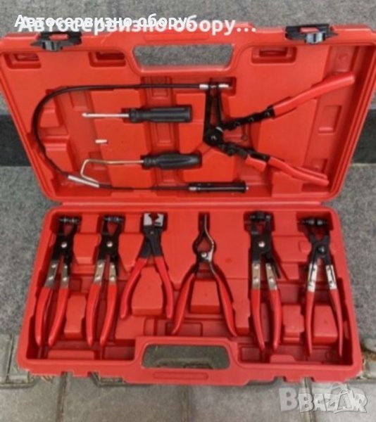 Комплект клещи за водни съединения комплект 9 части, снимка 1