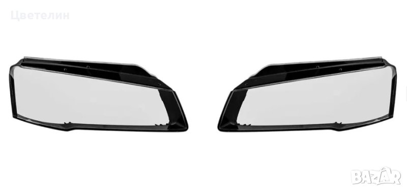 Комплект Стъкла за фар фарове Audi A8 2015 - 2017 ляво и дясно stykla, снимка 1